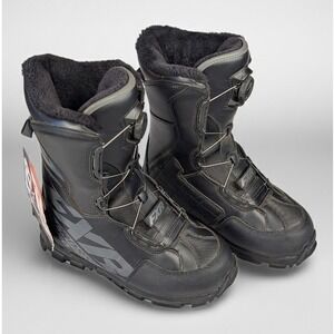 FXR X Cross Pro BOA Boot Men's 9 Black New Snowmobile Winter Performance Boots